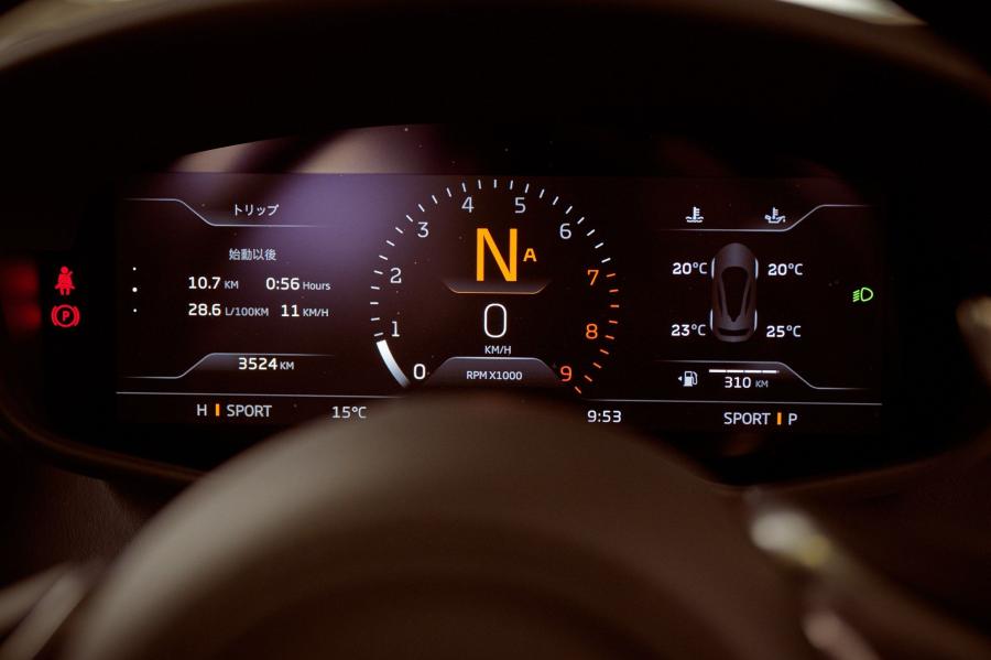 Панель приборов McLaren GT 2019 года  (JP) (фото 11 из 38)